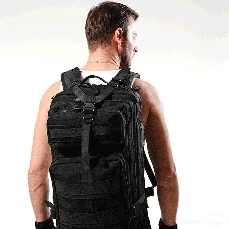 30L Backpack Military Style Outdoor Waterproof Rucksack Stealth Angel Survival