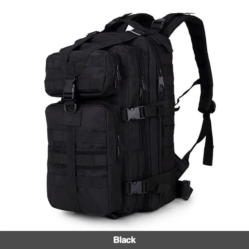 30L Backpack Military Style Outdoor Waterproof Rucksack Stealth Angel Survival