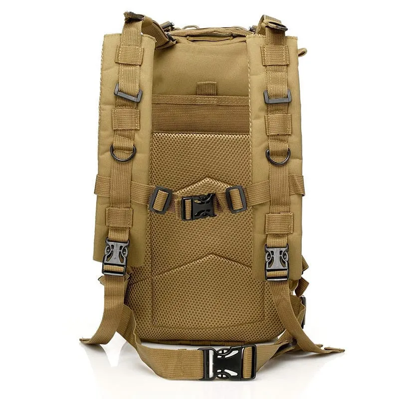 30L Backpack Military Style Outdoor Waterproof Rucksack Stealth Angel Survival