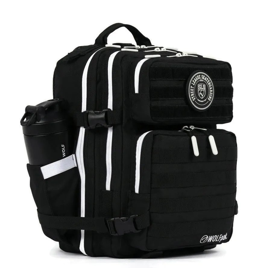 35L Backpack Black Street League Skateboarding SLS