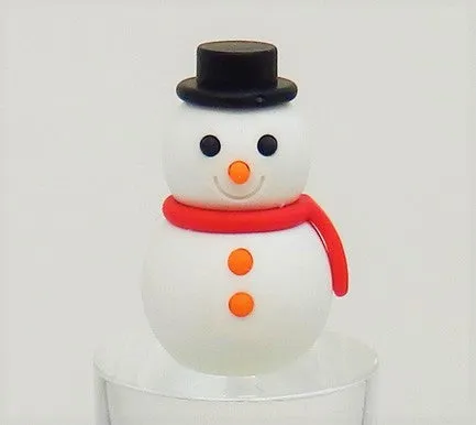 382651 IWAKO SNOWMAN ERASERS-30