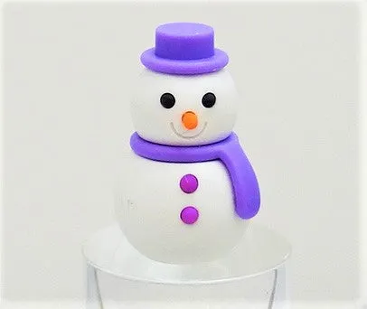 382651 IWAKO SNOWMAN ERASERS-30