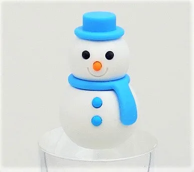 382651 IWAKO SNOWMAN ERASERS-30