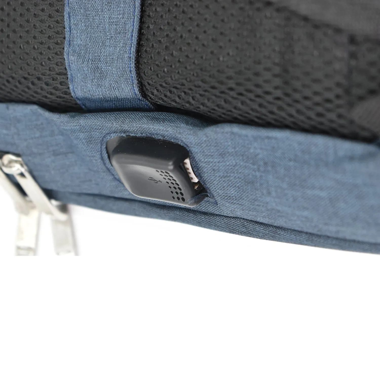 6138 USB Point Laptop Bag used widely in all kinds of official purposes as a laptop holder and cover and make's the laptop safe and secure.