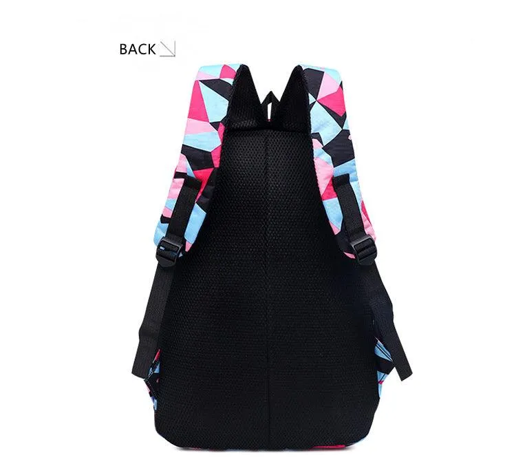 Abstract Backpack - Navy