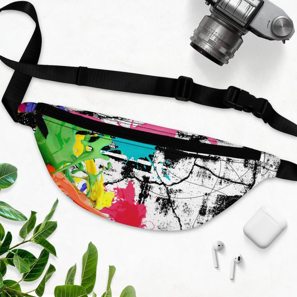 Abstract color Fanny Pack