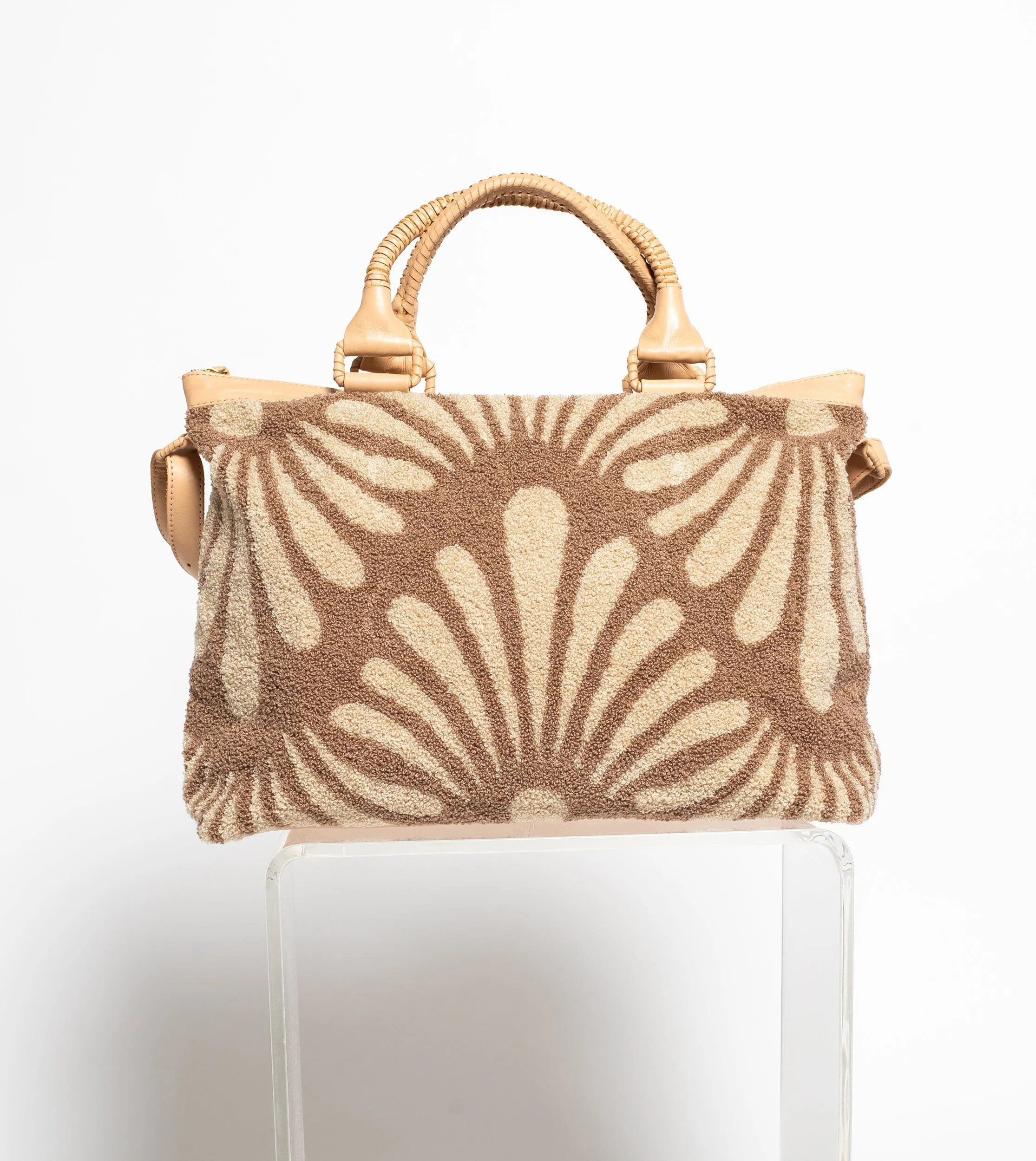 Abstract Floral Weekender | Tan