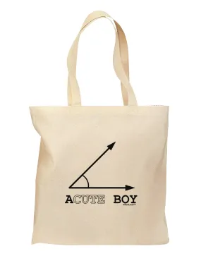 Acute Boy Grocery Tote Bag