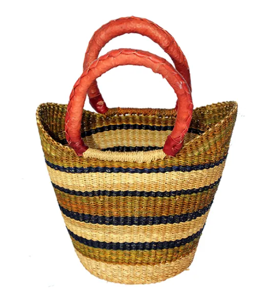 African Market Baskets- Mini Shopping Tote