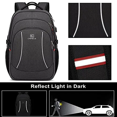 All-in-One 17.3" Travel Backpack with USB & RFID Protection