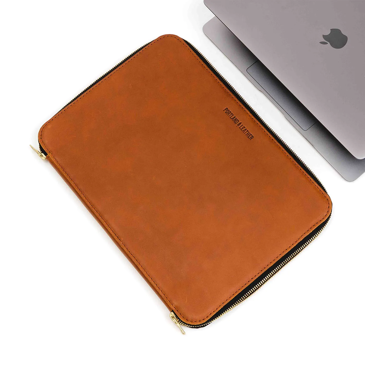 'Almost Perfect' Double Zip Macbook Case