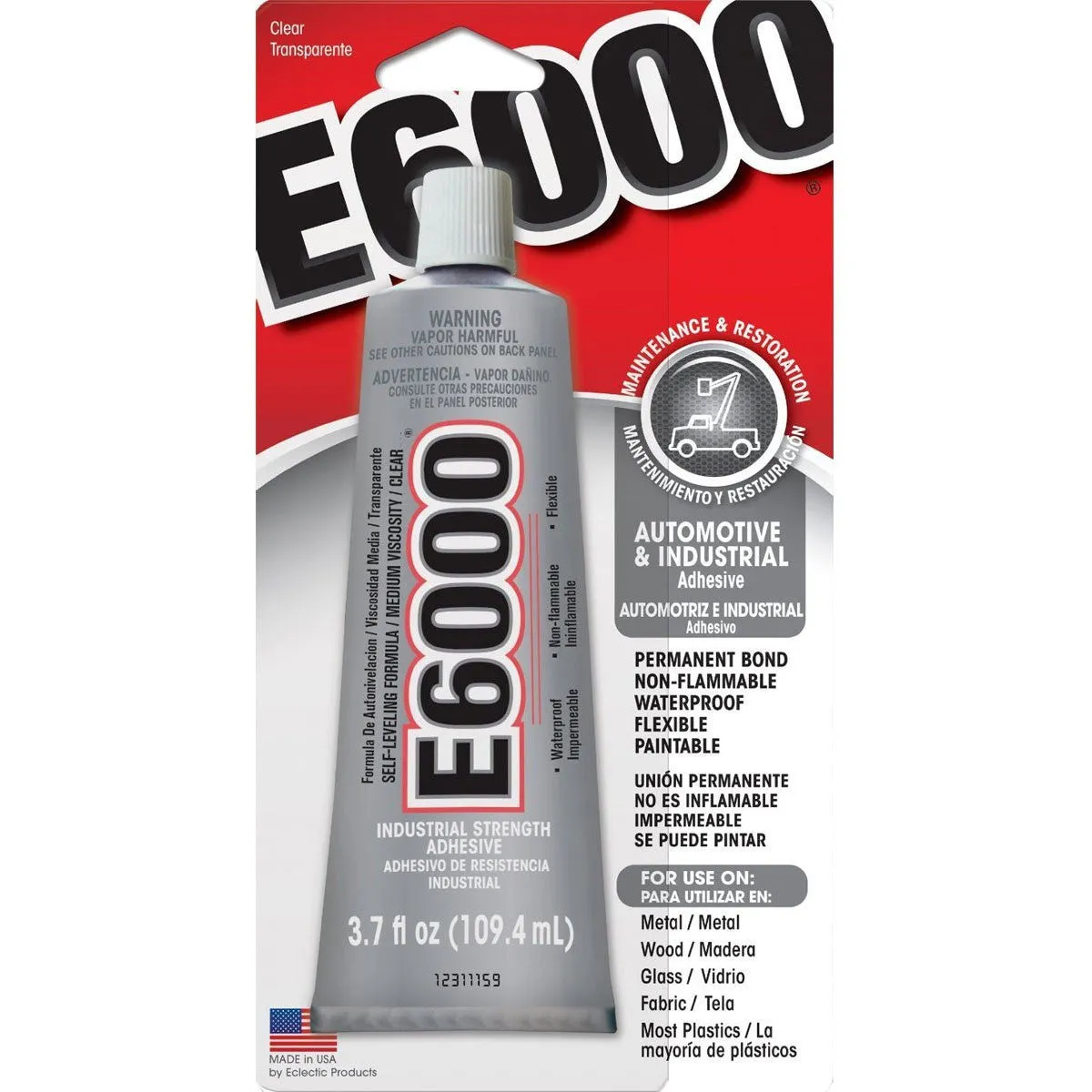 Amazing Goop 3.7 Oz E-6000 Craft Adhesive