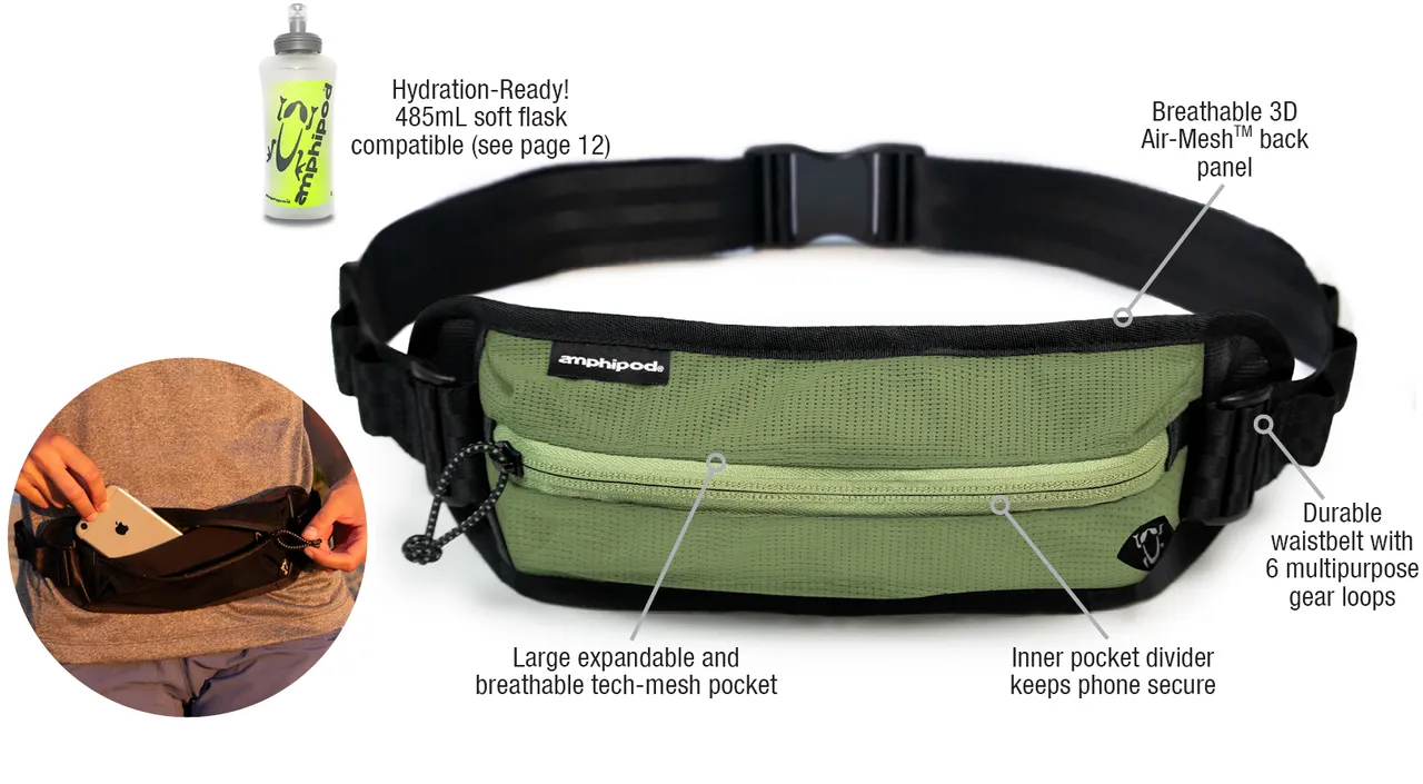 Amphipod FKT Minimalist Trail Belt