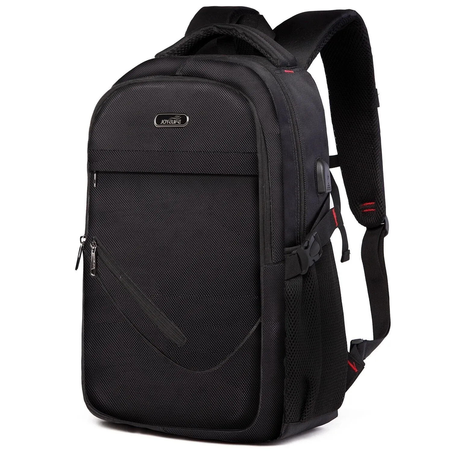 Anti theft backpack with USB charging port