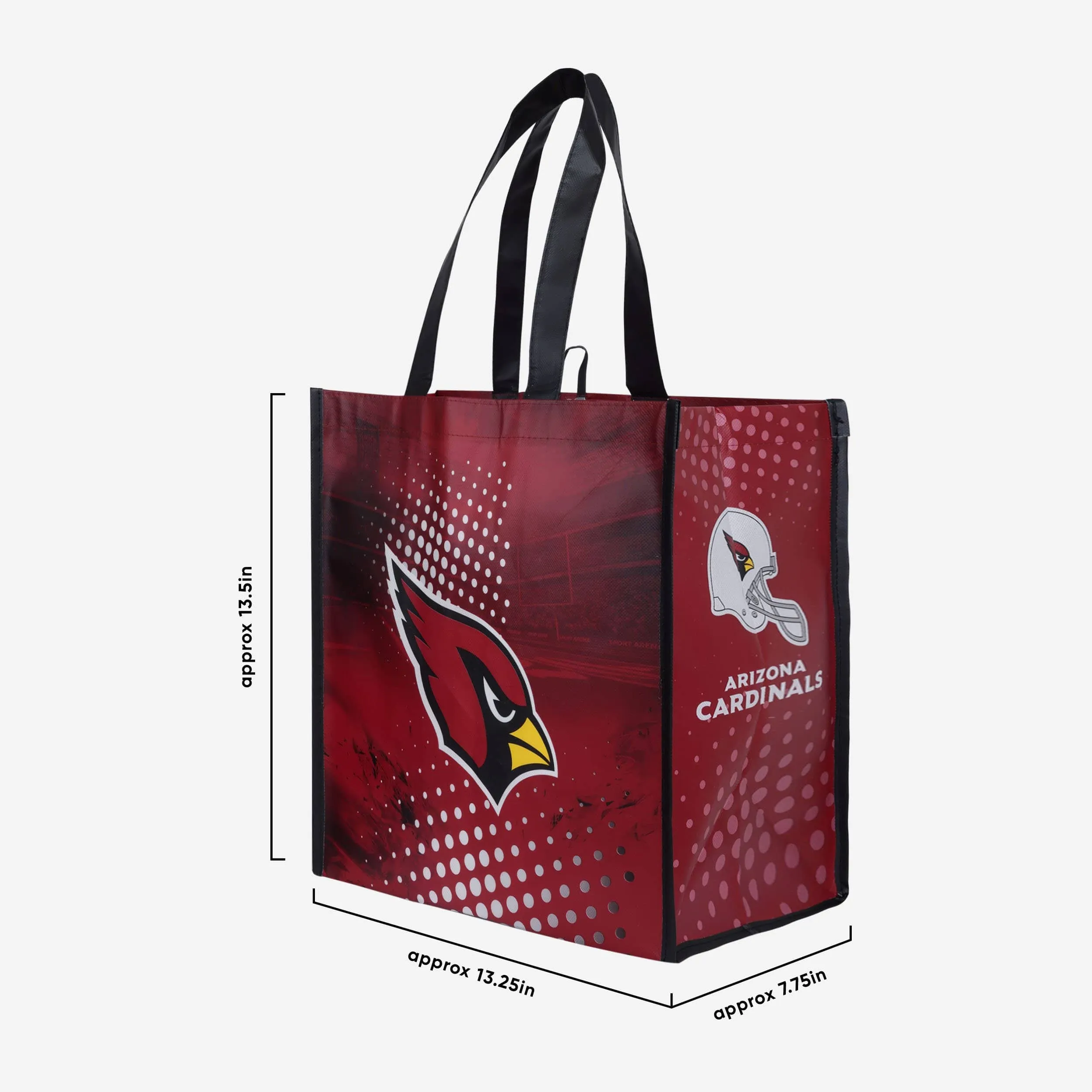 Arizona Cardinals 4 Pack Reusable Shopping Bag