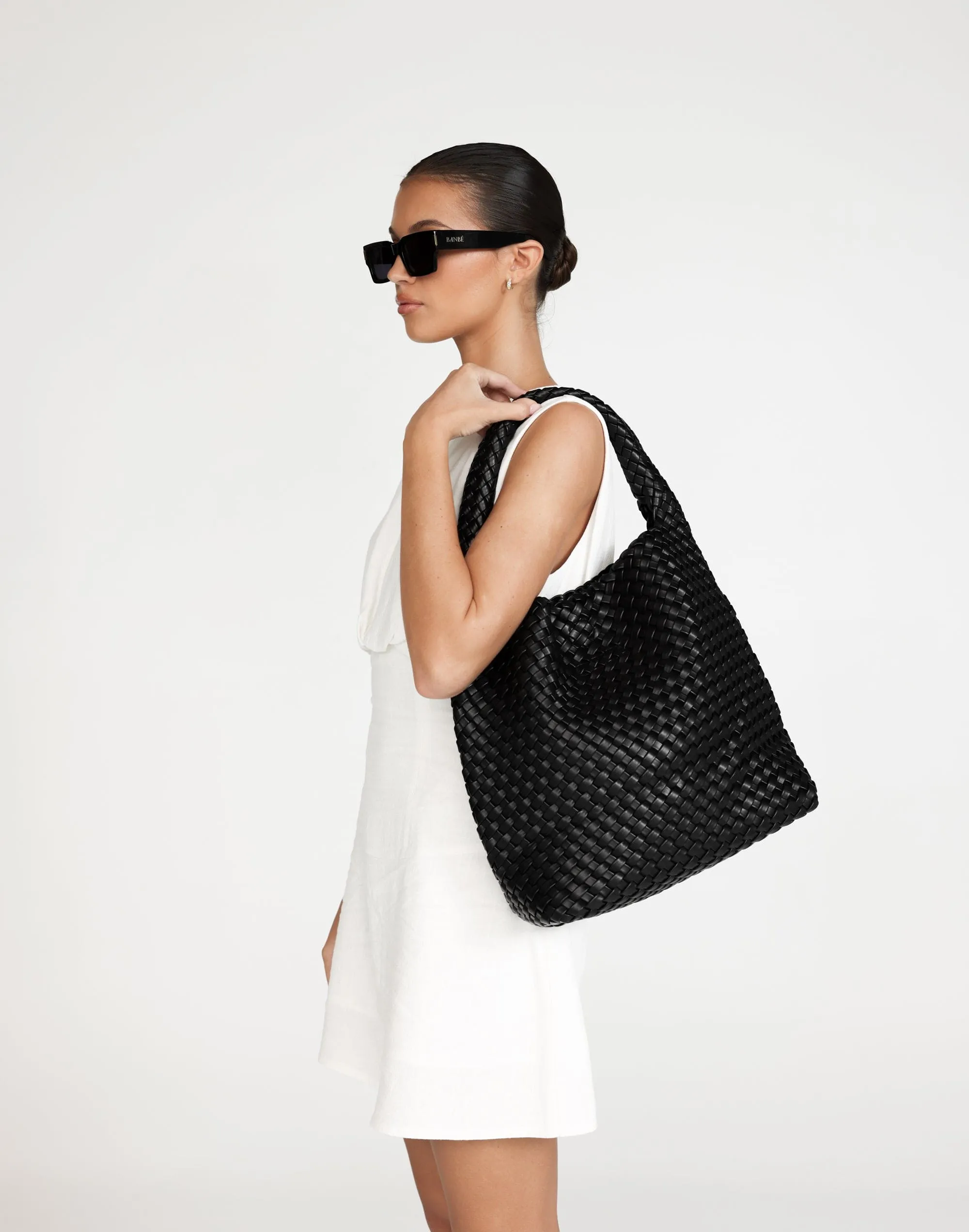 Aviva Tote Bag (Black) - By Billini