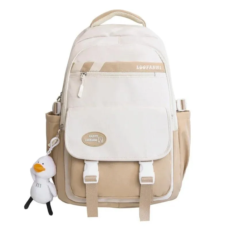 B3159 Cool Backpack - Large Capacity Student Bag - Travel Bag