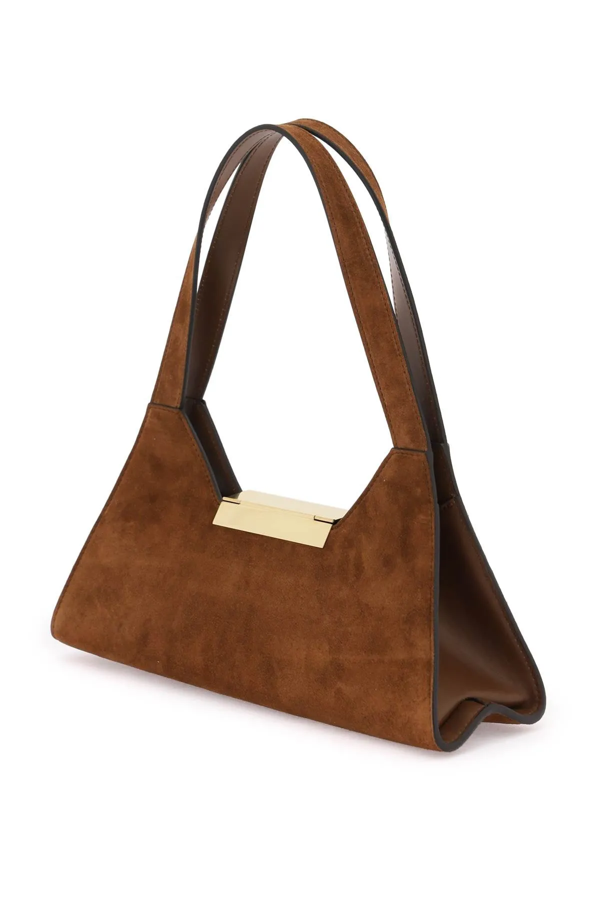 Bally suede trilliant shoulder bag