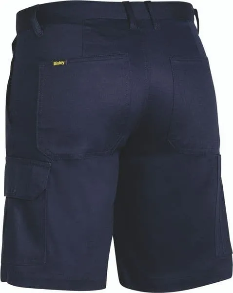 Bisley Women's - Drill Light Weight Utility Short - Navy (BSHL1999)