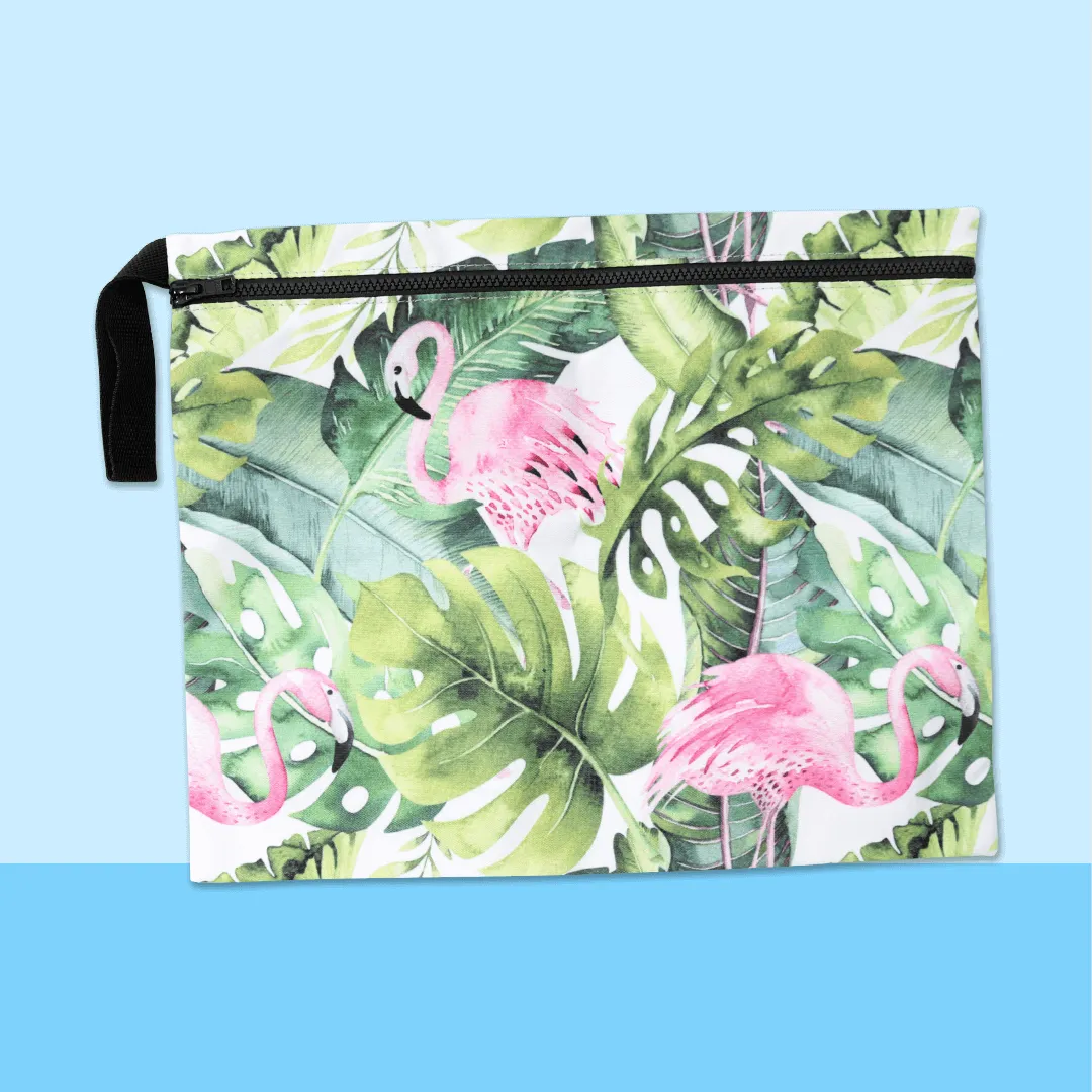 Book Bag - Tropical Flamingo