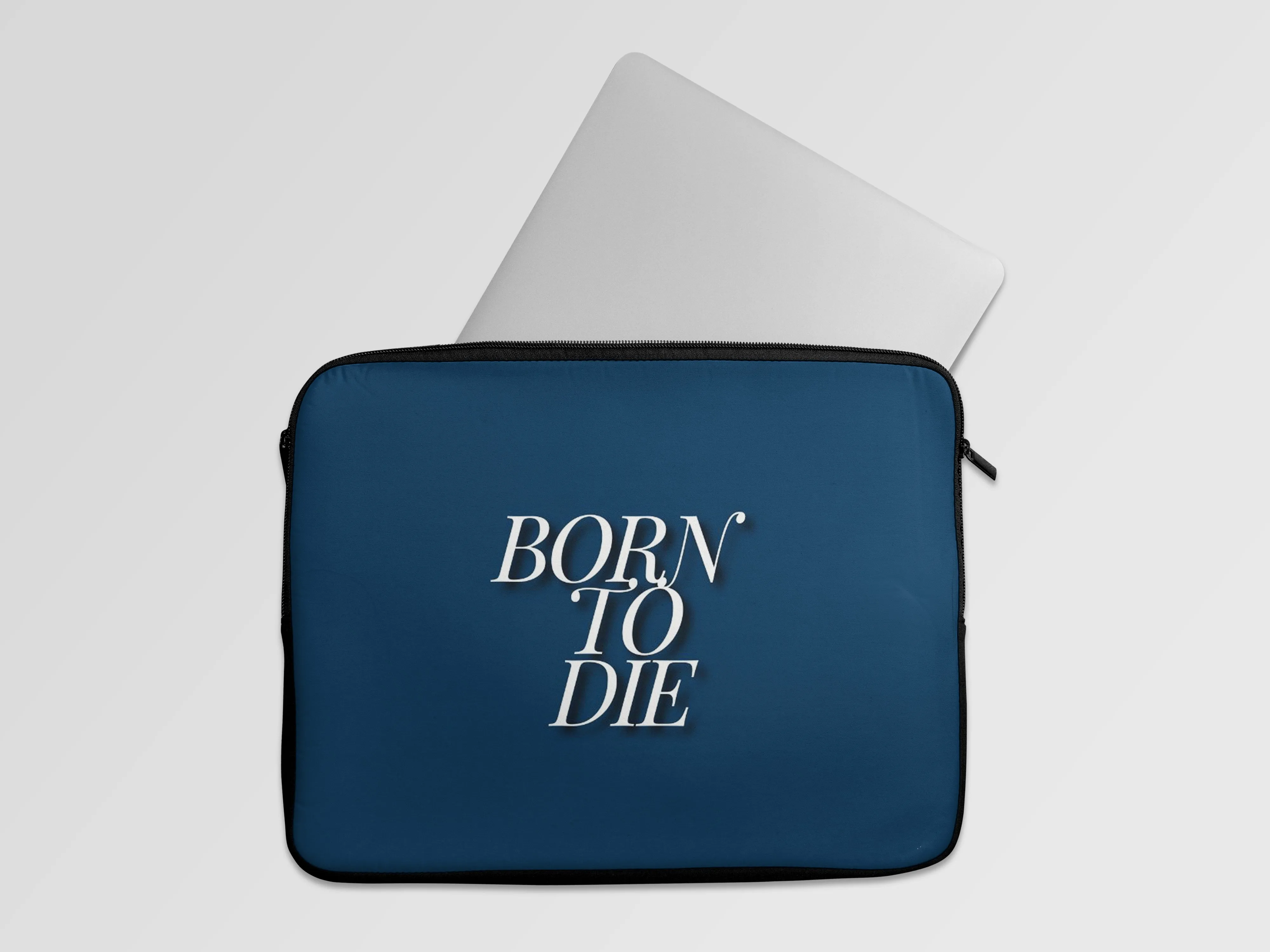 Born to Die Abstract Laptop Sleeve Bag