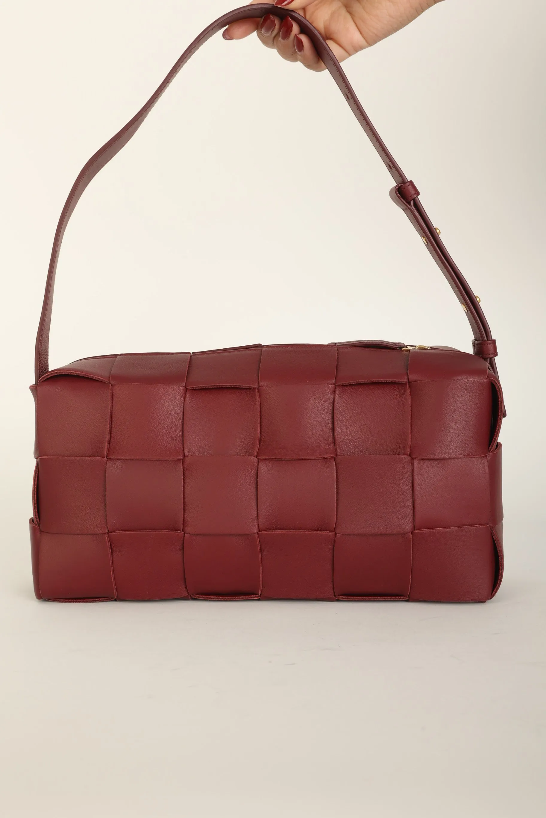 Bottega Veneta Brick Cassette Shoulder Bag