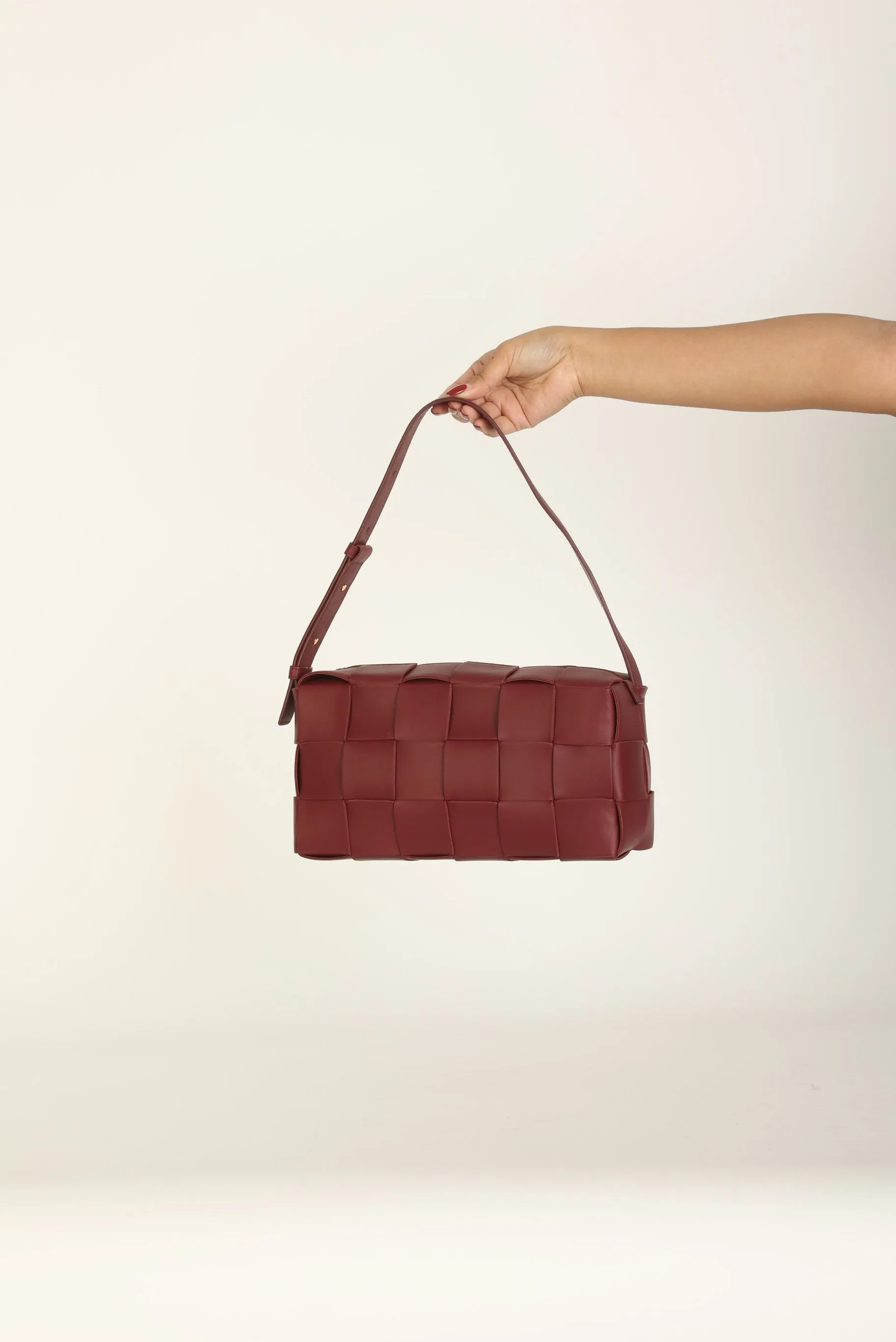 Bottega Veneta Brick Cassette Shoulder Bag