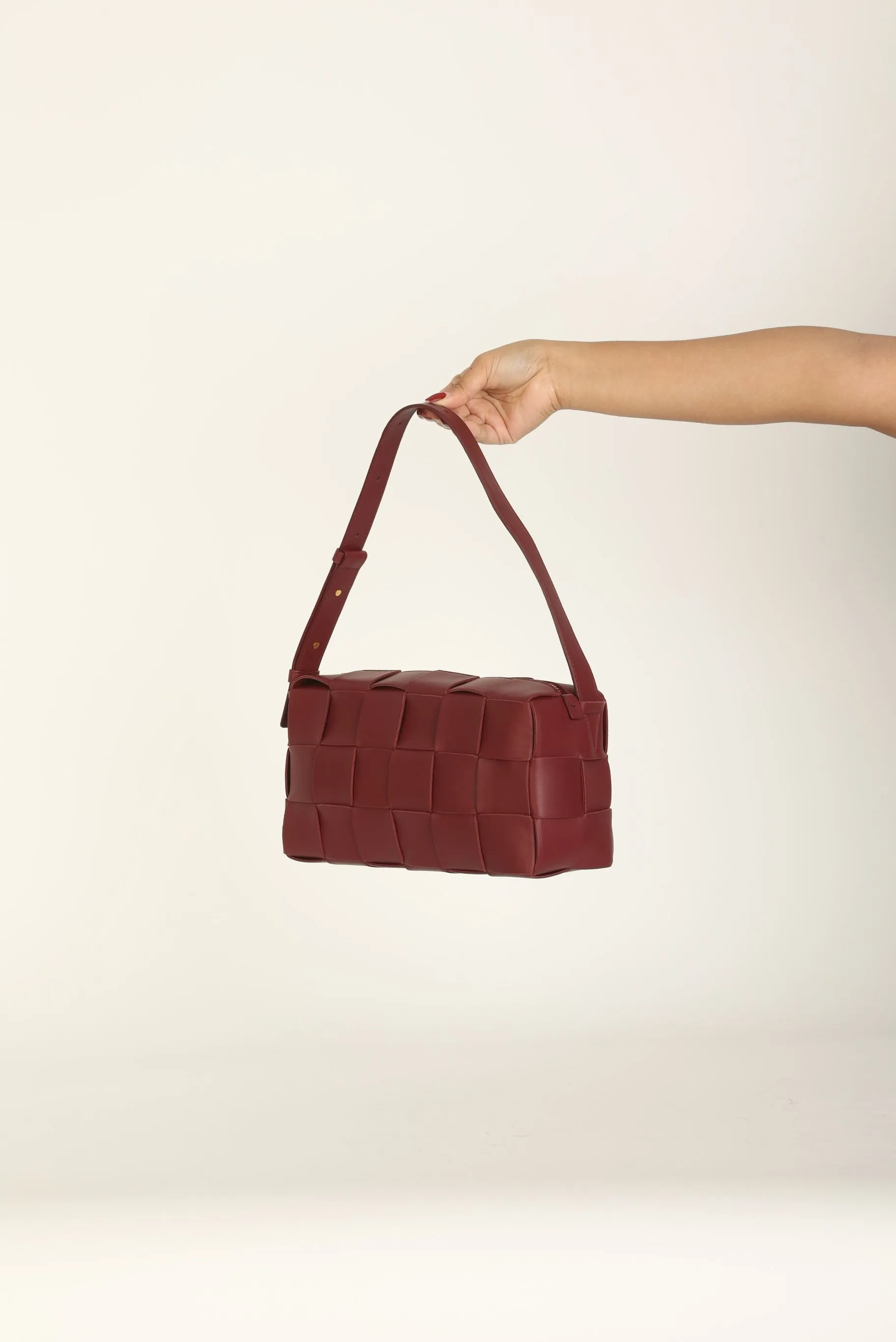 Bottega Veneta Brick Cassette Shoulder Bag