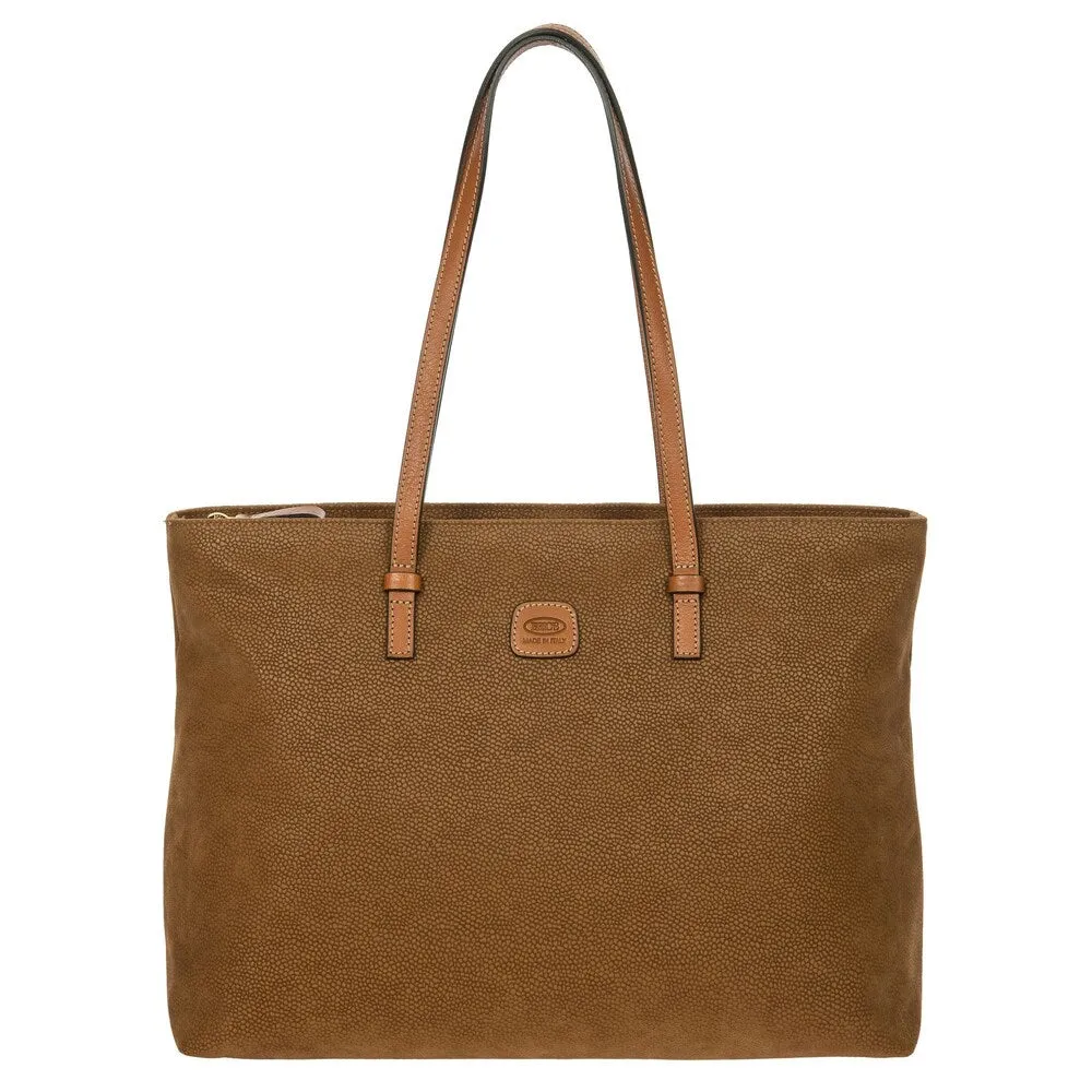 Brics Life shopping bag, camel