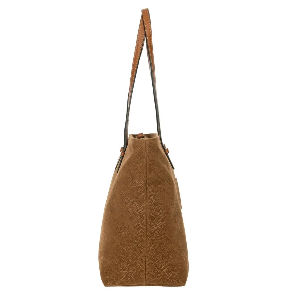 Brics Life shopping bag, camel