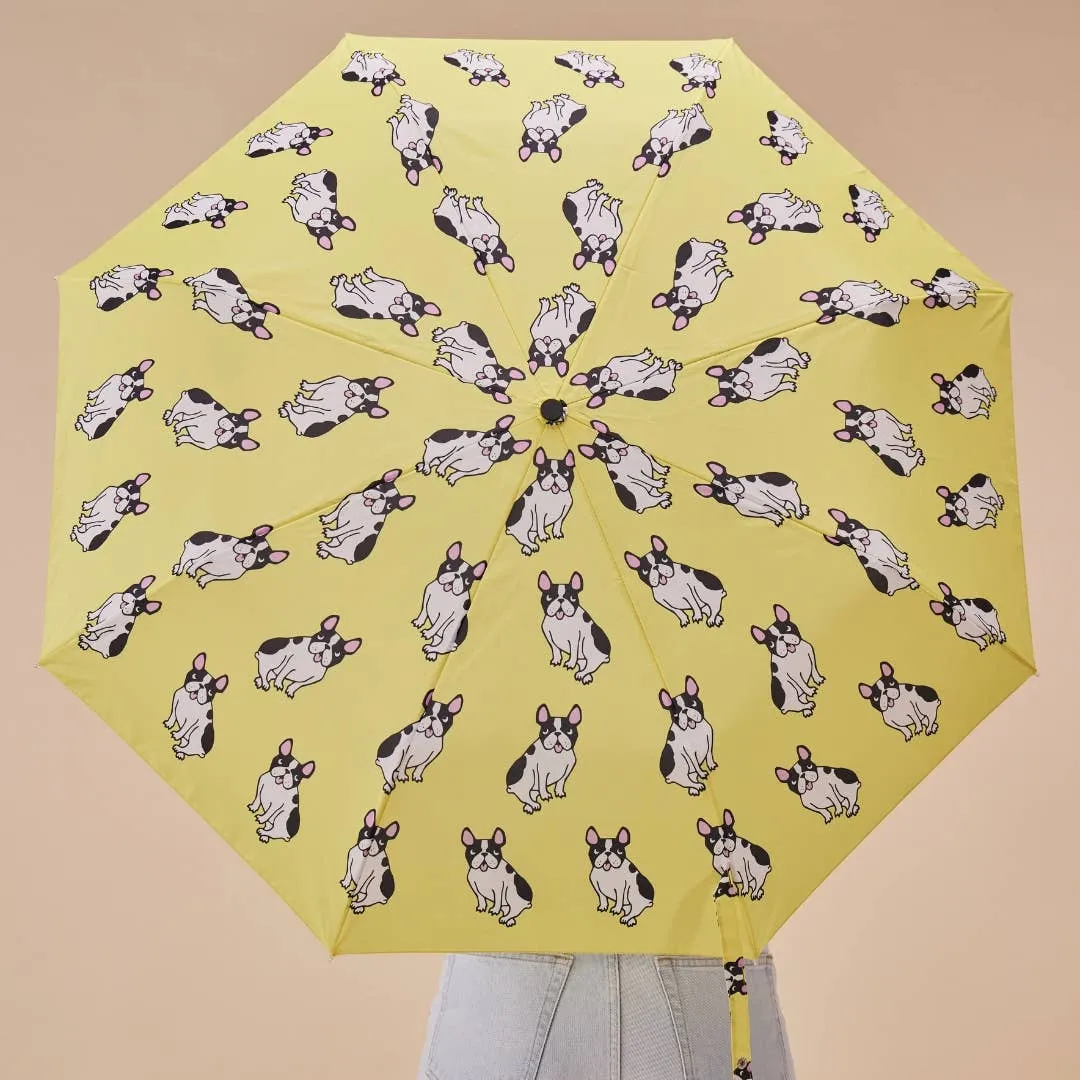 Bulldog Yellow Eco-friendly Umbrella