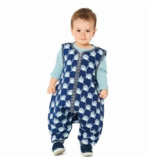 Burda Pattern X09298 Toddlers' Infants Sleeping Bag Or Jumpsuit (6M-3)