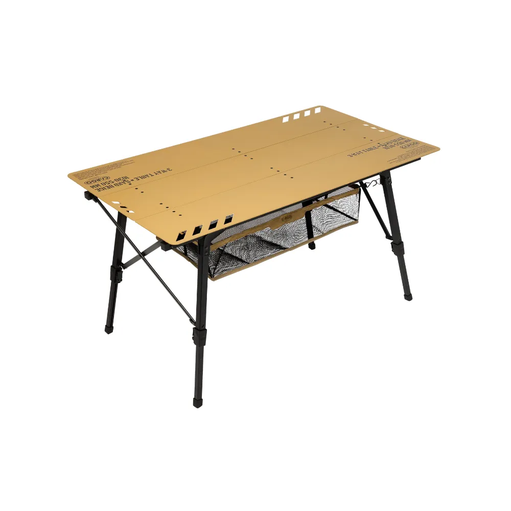 Cargo Container Large Camping Table 3-Way Table