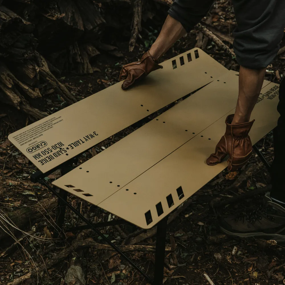 Cargo Container Large Camping Table 3-Way Table