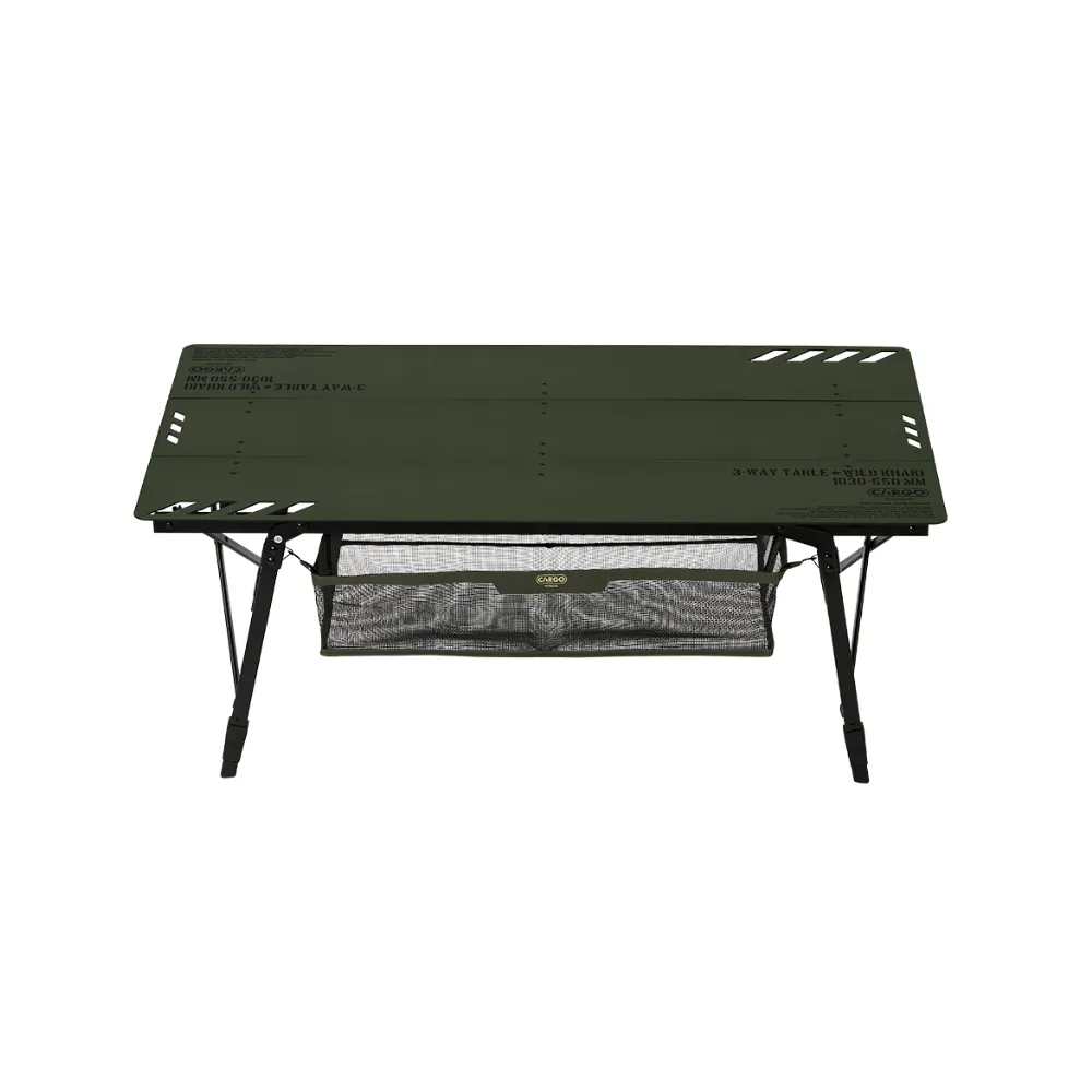 Cargo Container Large Camping Table 3-Way Table