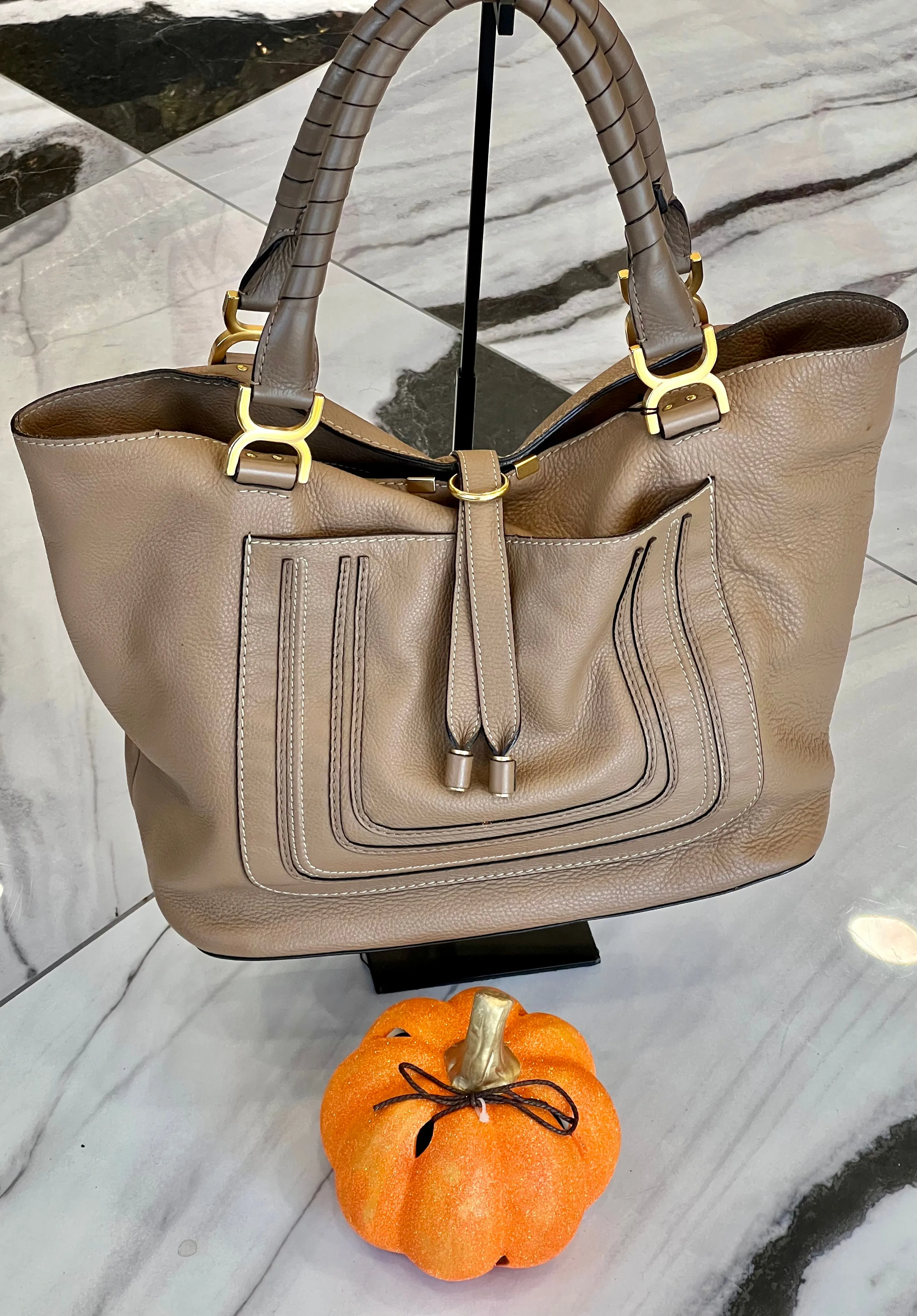 Chloé CALFSKIN MARCIE LARGE TOTE BAG