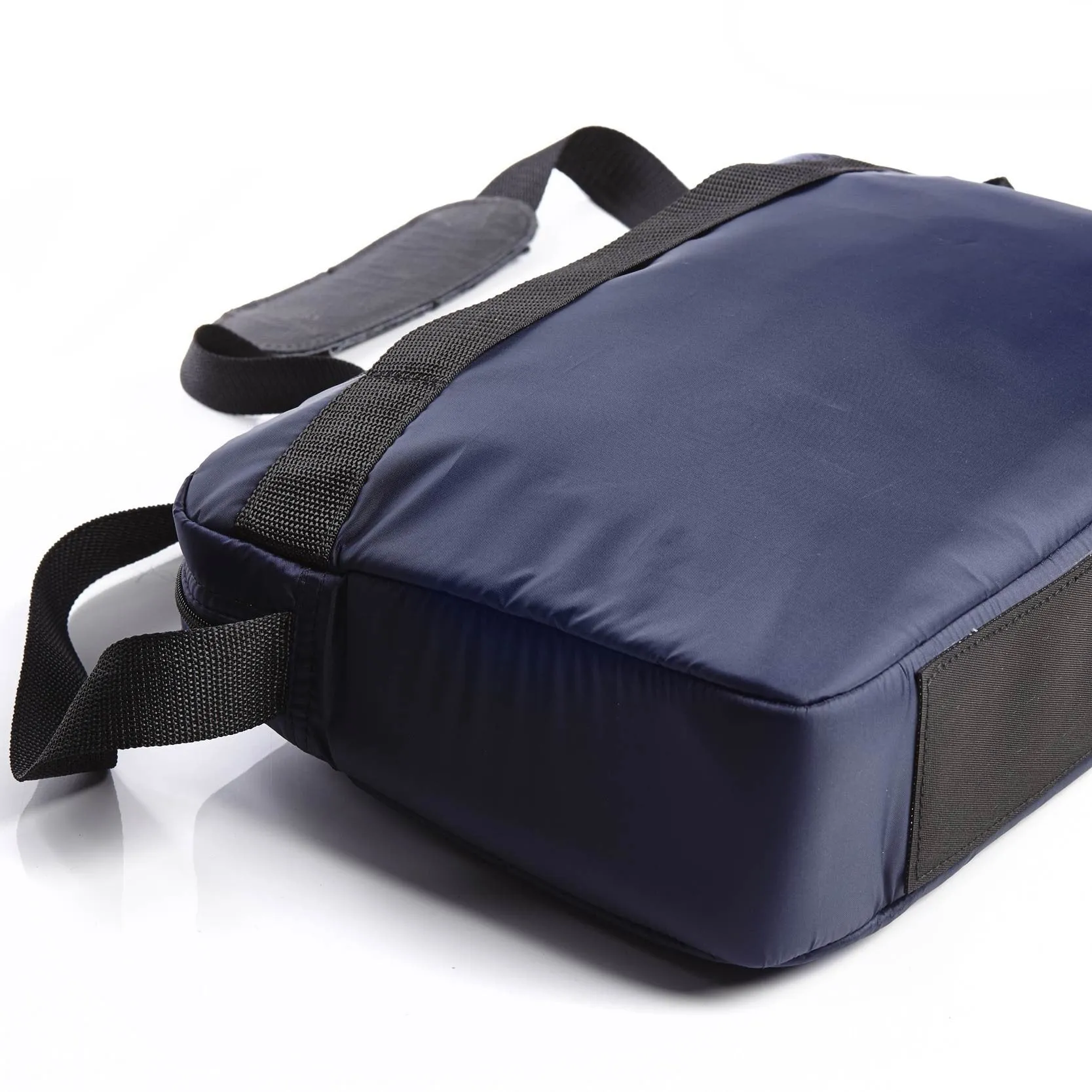 Chrome Laptop Bag - Navy