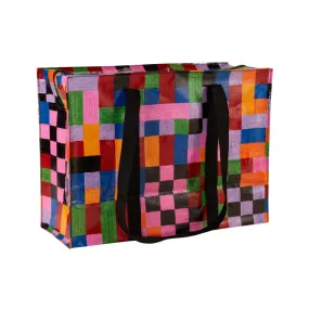 Color Cube Shoulder Tote