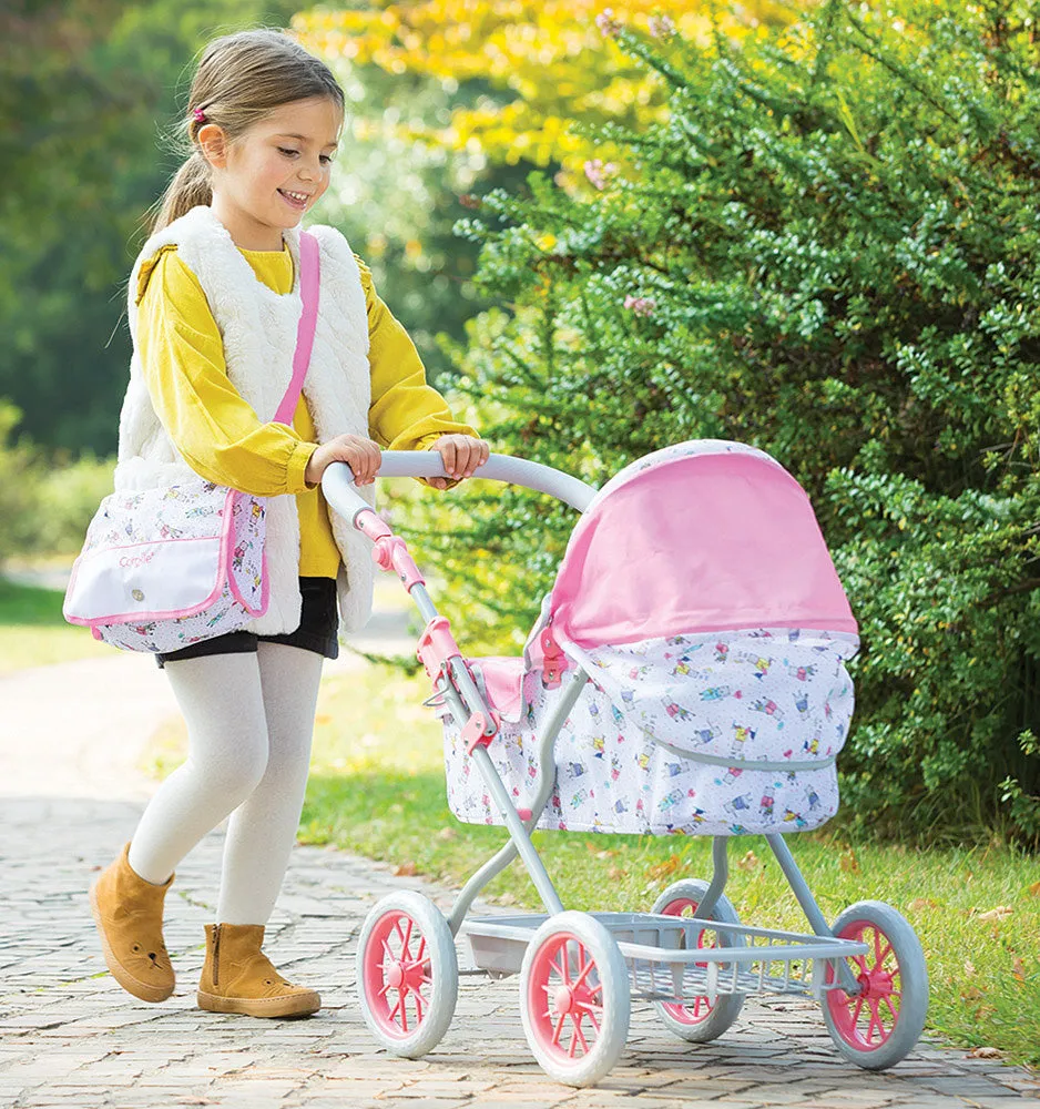 Corolle Doll Carriage & Diaper Bag - Exclusive