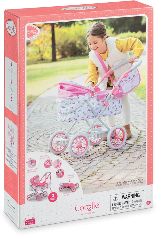 Corolle Doll Carriage & Diaper Bag - Exclusive