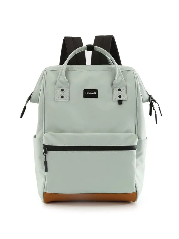 Cream 15.6 Travel Backpack w/USB Port