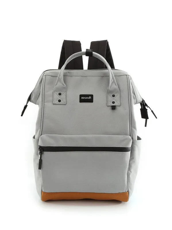 Cream 15.6 Travel Backpack w/USB Port