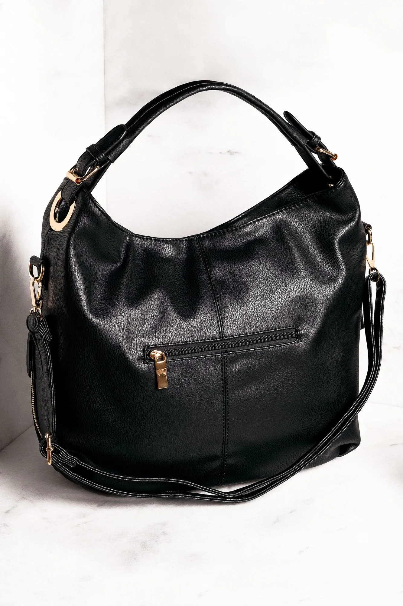 Denise Black Shoulder Bag