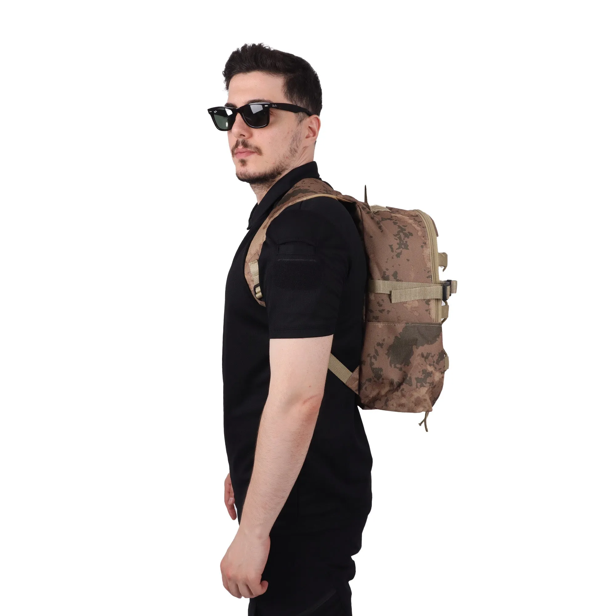 Deserton Camouflage Tactical ERA Model Daily Backpack - 25 Litre Bag