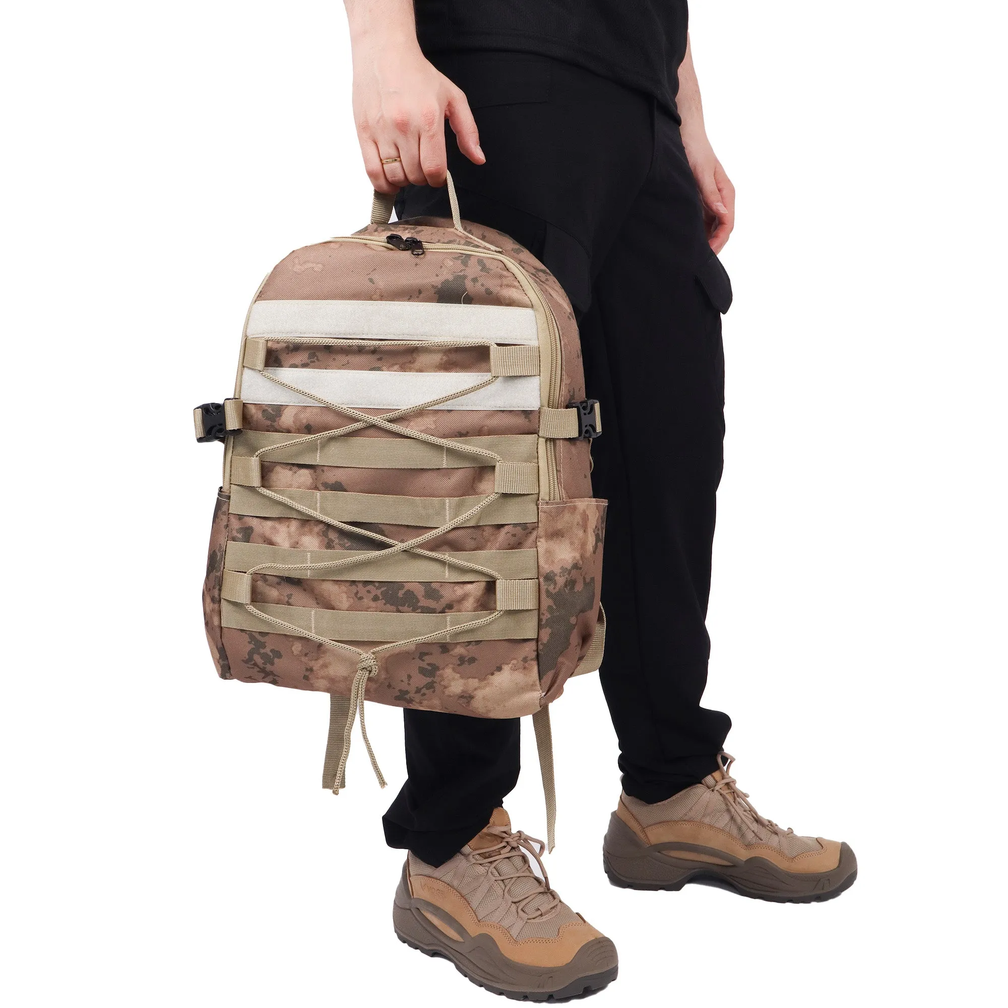 Deserton Camouflage Tactical ERA Model Daily Backpack - 25 Litre Bag