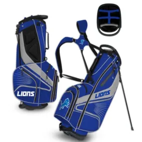 Detroit Lions WinCraft "Grid Iron III" 6-Way Stand Golf Bag