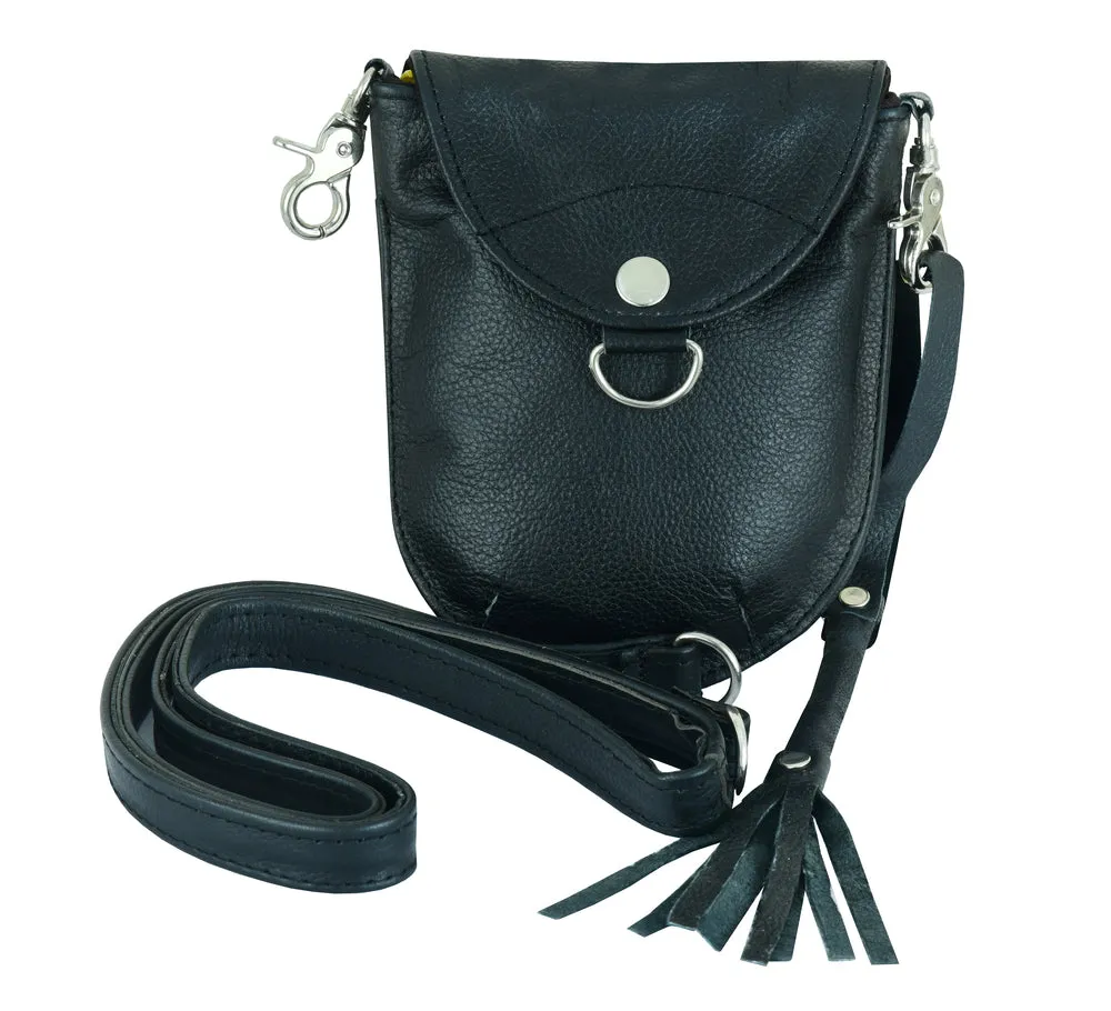 DS8800 Women's Small Belt Loop Clip Purse