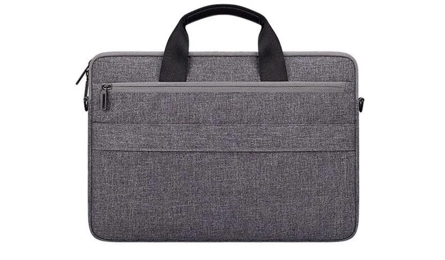 Easy Style Portable Business Laptop Bag-Grey