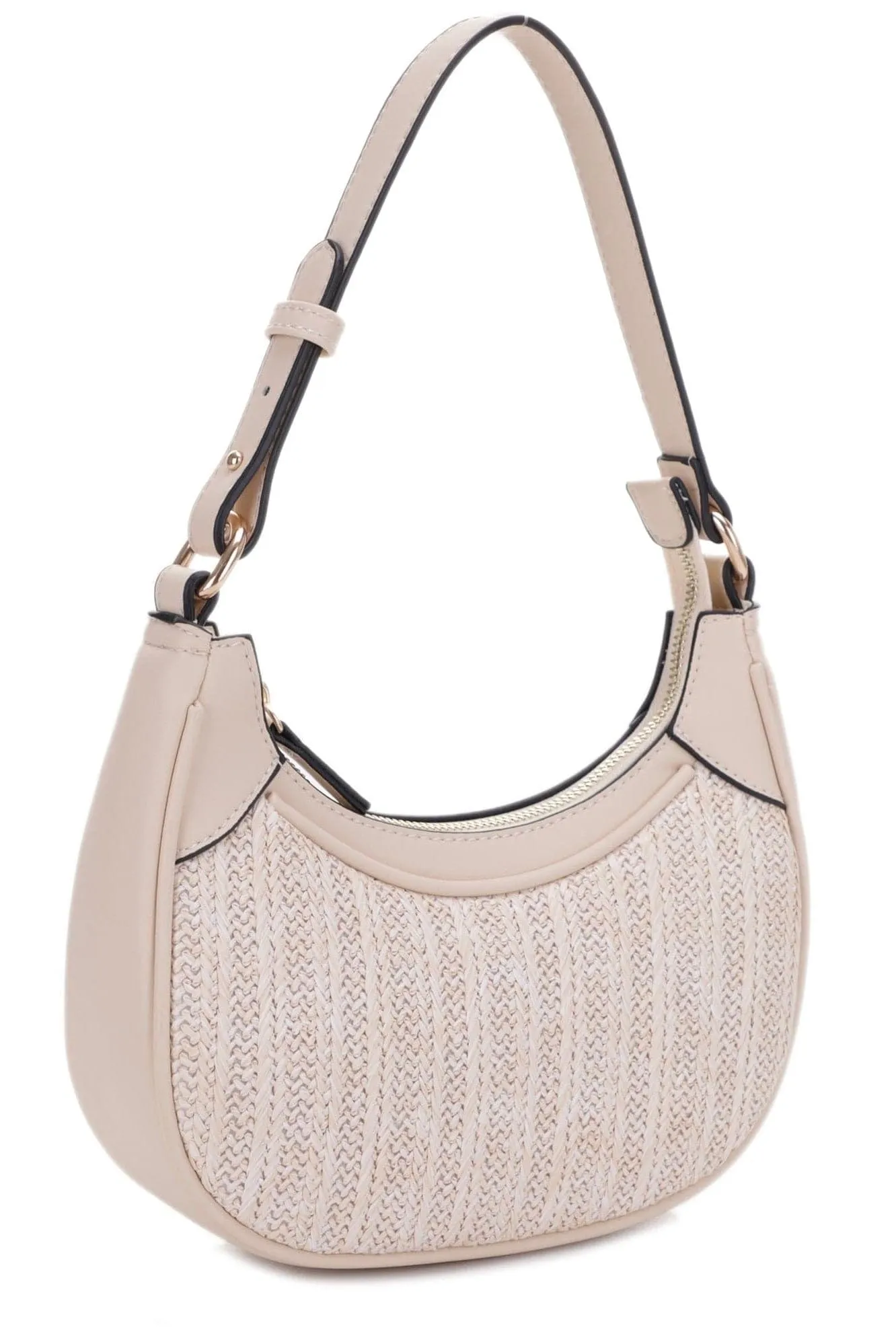 EJ601058 Essie Rounded Straw Shoulder Bag