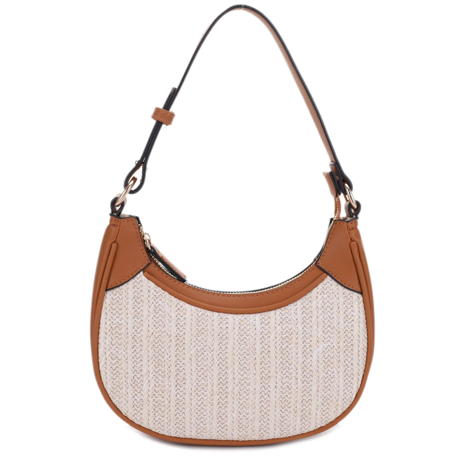 EJ601058 Essie Rounded Straw Shoulder Bag